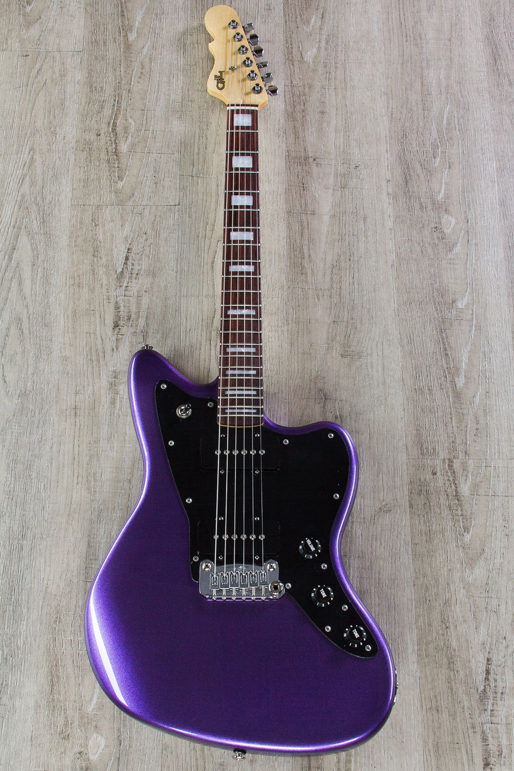 G&L USA Doheny Electric Guitar, Rosewood Fingerboard, Hard Case - Royal Purple Metallic