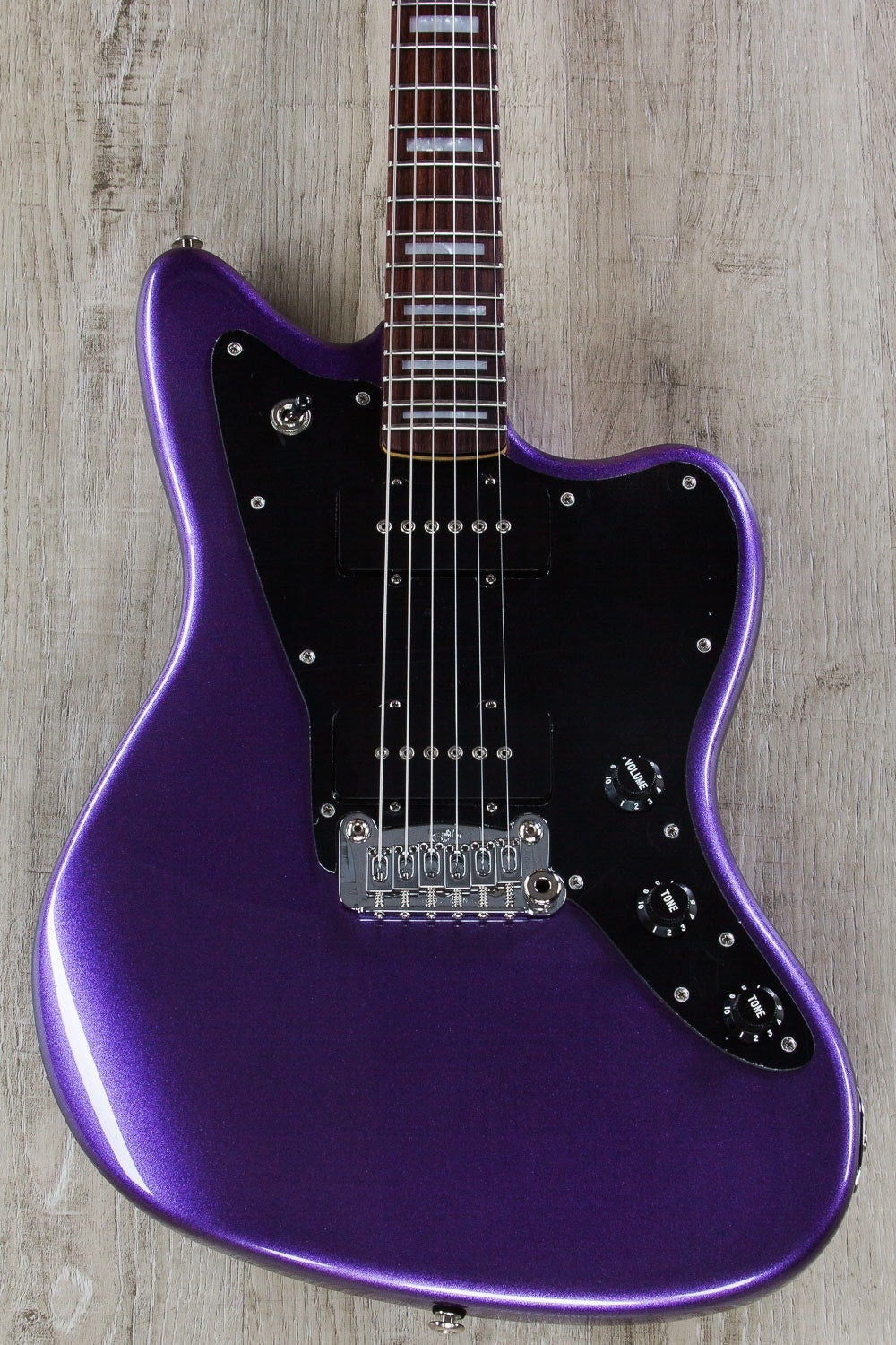 G&L USA Doheny Electric Guitar, Rosewood Fingerboard, Hard Case - Royal Purple Metallic