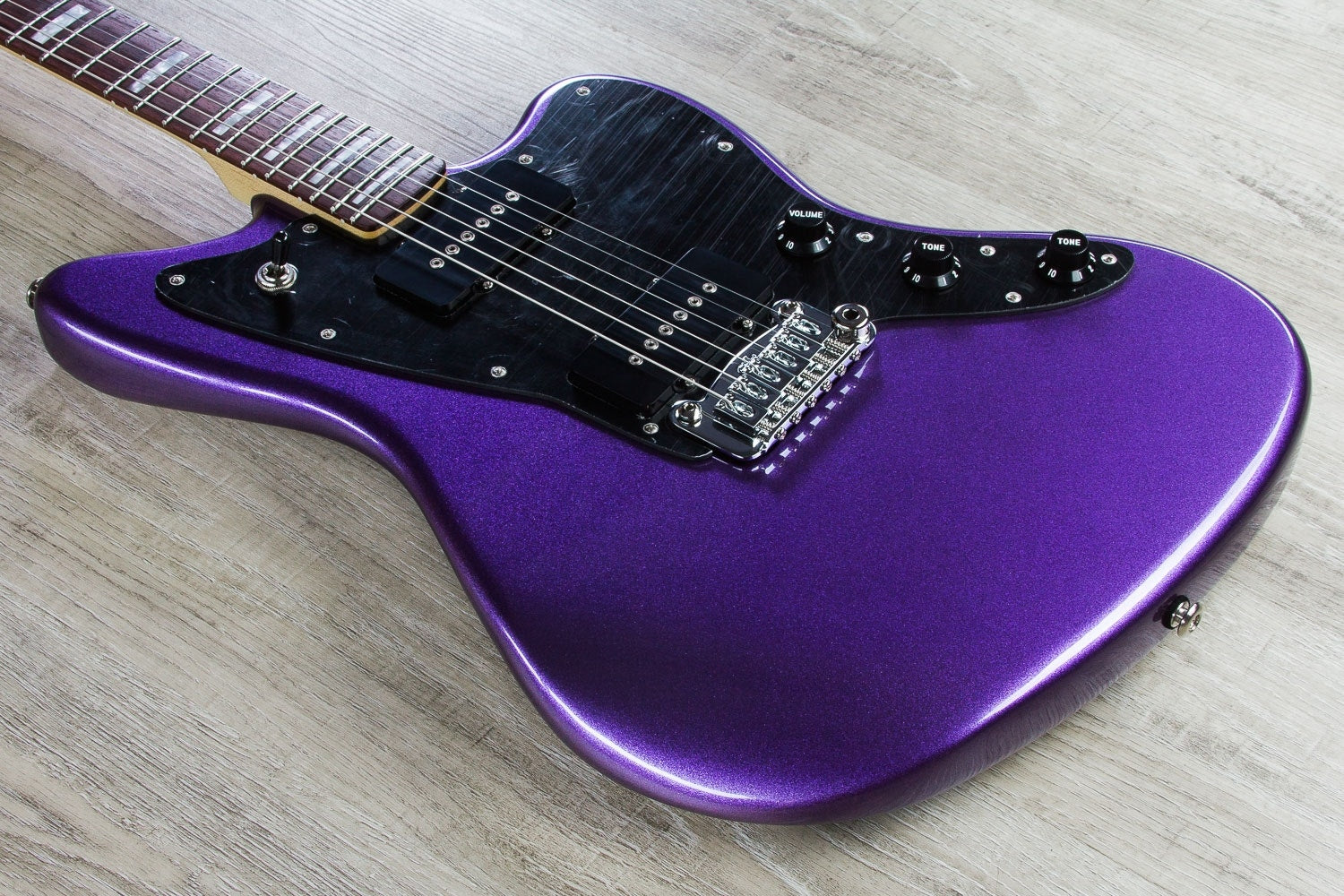 G&L USA Doheny Electric Guitar, Rosewood Fingerboard, Hard Case - Royal Purple Metallic