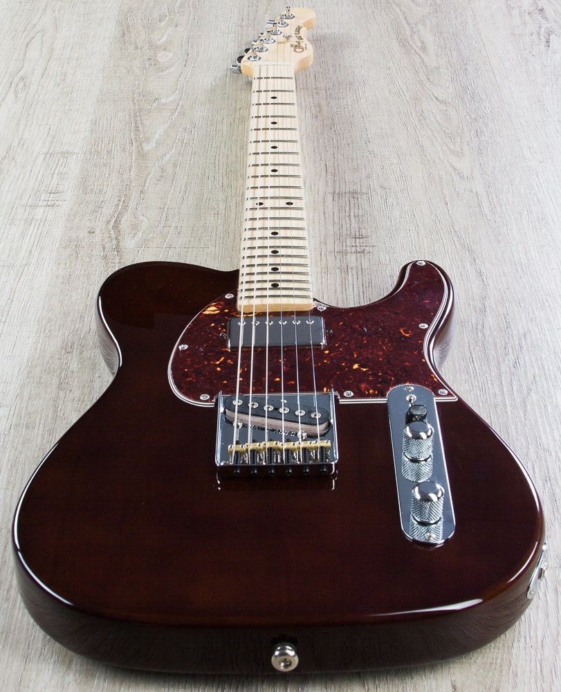 G&L USA ASAT Classic Bluesboy Electric Guitar, Maple Fingerboard, Hard Case - Whiskey