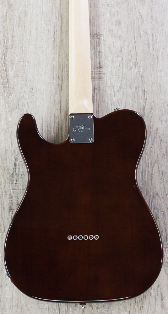 G&L USA ASAT Classic Bluesboy Electric Guitar, Maple Fingerboard, Hard Case - Whiskey
