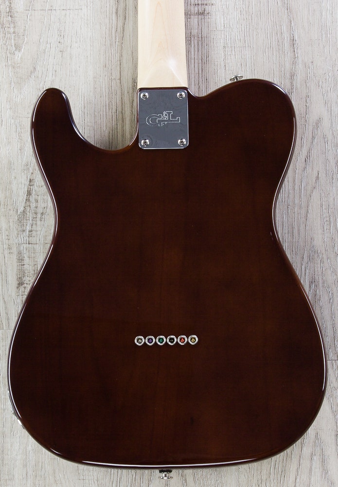 G&L USA ASAT Classic Bluesboy Electric Guitar, Maple Fingerboard, Hard Case - Whiskey