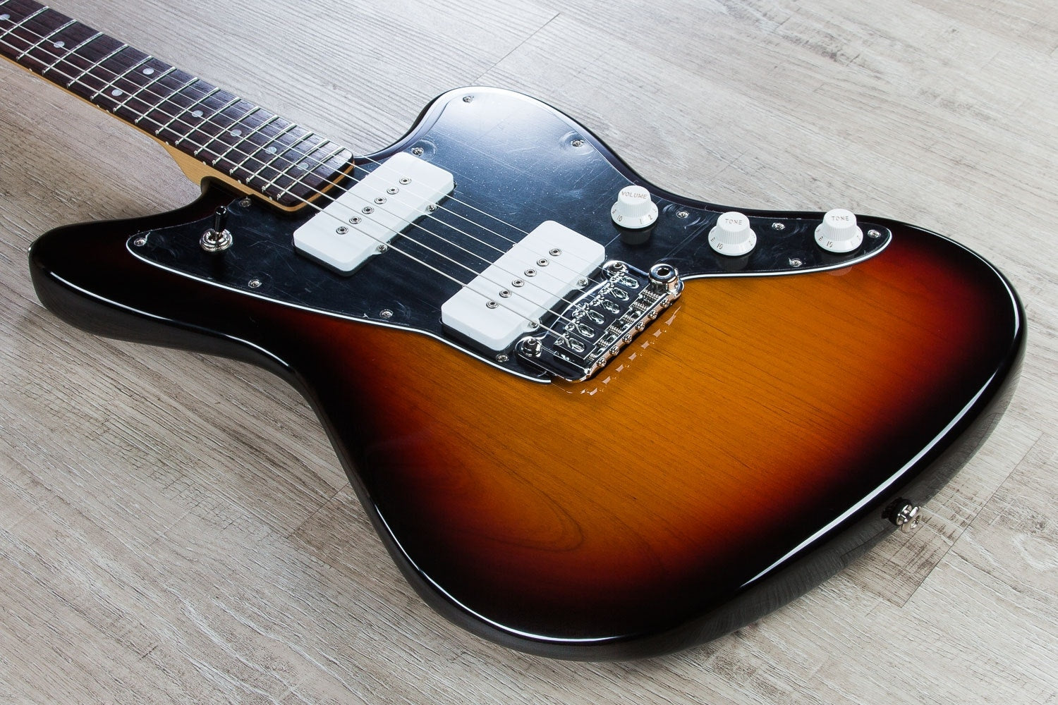 G&L USA Doheny Electric Guitar, Rosewood Fingerboard, Hard Case - 3-Tone Sunburst