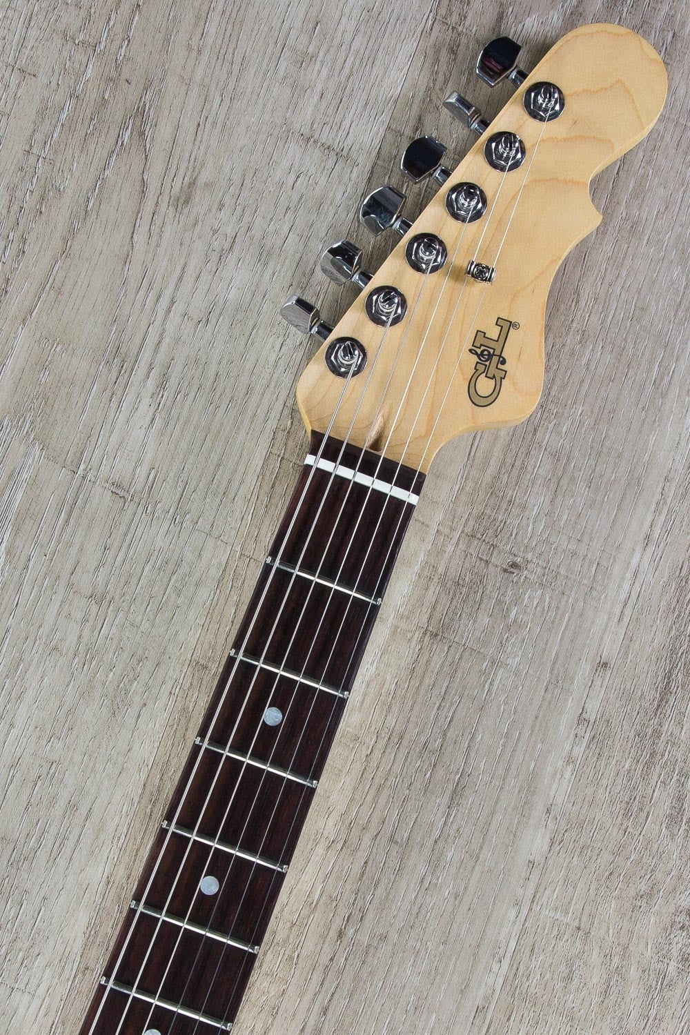 G&L USA Doheny Electric Guitar, Rosewood Fingerboard, Hard Case - 3-Tone Sunburst