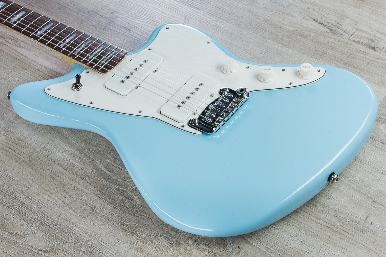 G&L USA Doheny Electric Guitar, Rosewood Fingerboard, Hard Case - Sonic Blue