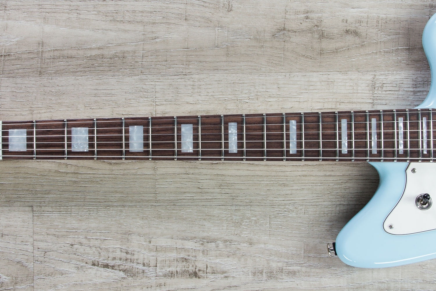 G&L USA Doheny Electric Guitar, Rosewood Fingerboard, Hard Case - Sonic Blue
