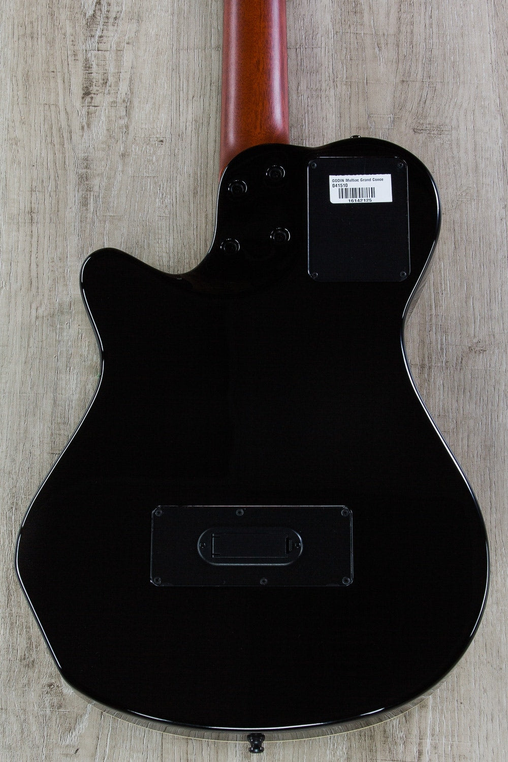 Godin Multiac Grand Concert SA Acoustic-Electric Guitar with Case - Black