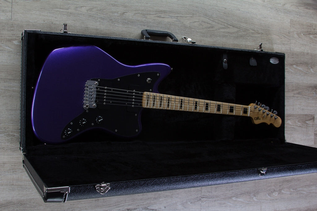 G&L USA Doheny Electric Guitar, Maple Fingerboard, Hard Case - Royal Purple Metallic