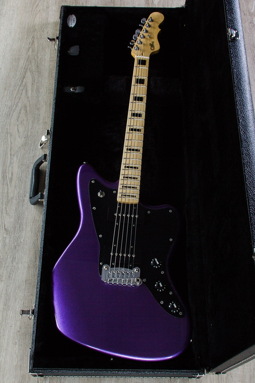 G&L USA Doheny Electric Guitar, Maple Fingerboard, Hard Case - Royal Purple Metallic
