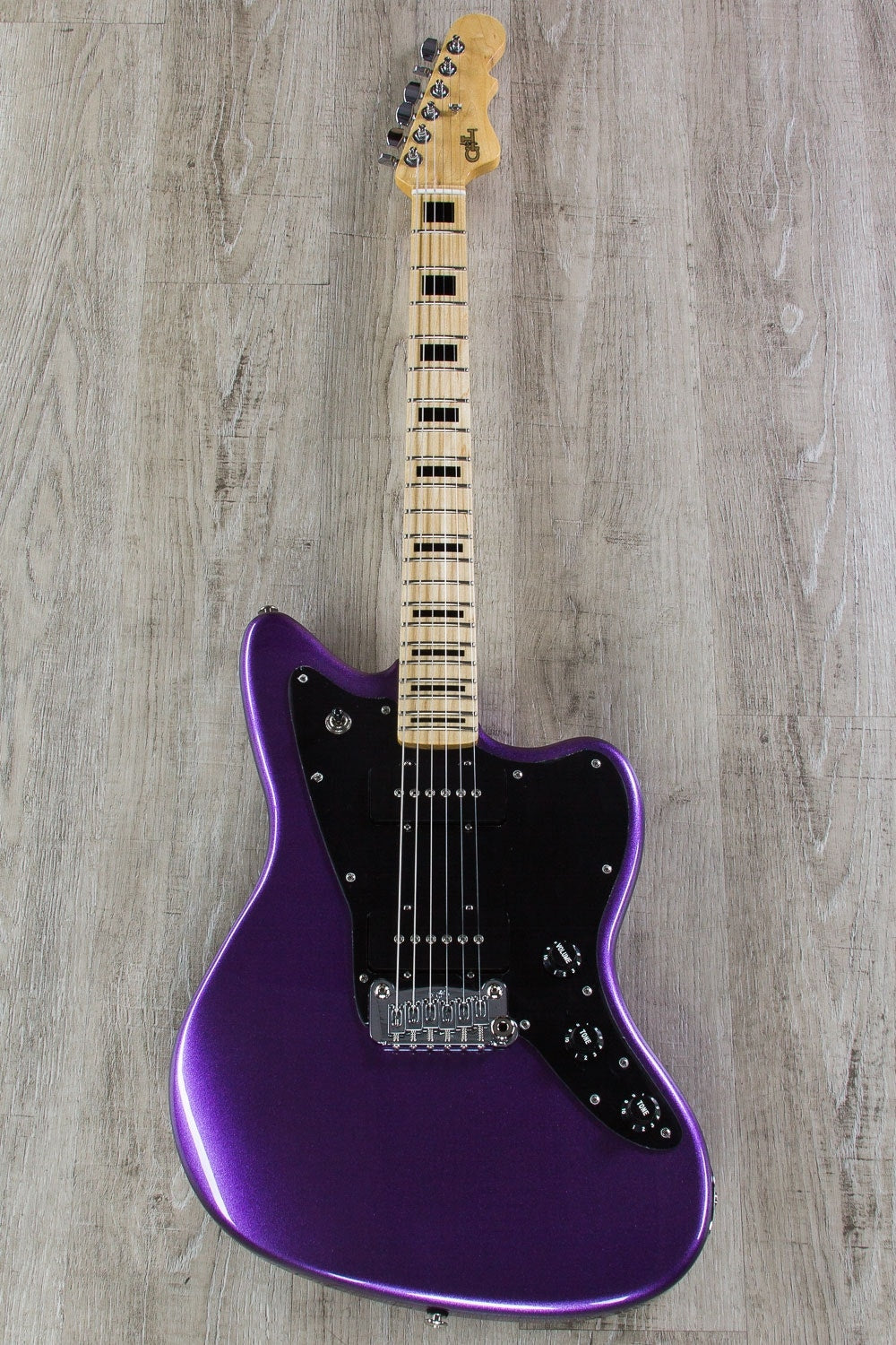 G&L USA Doheny Electric Guitar, Maple Fingerboard, Hard Case - Royal Purple Metallic