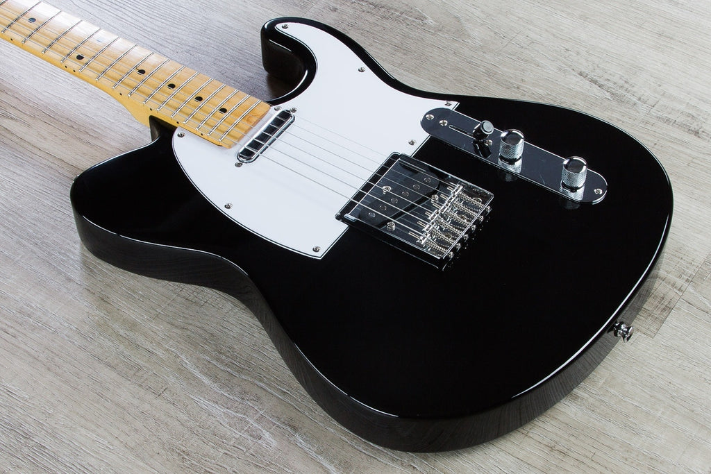 Tagima TW-55 Woodstock Series Tele Style Electric Guitar - Black