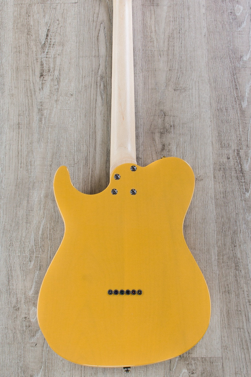 Vintage Fret King FKV2BS Country Squier Classic Electric Guitar - Butterscotch