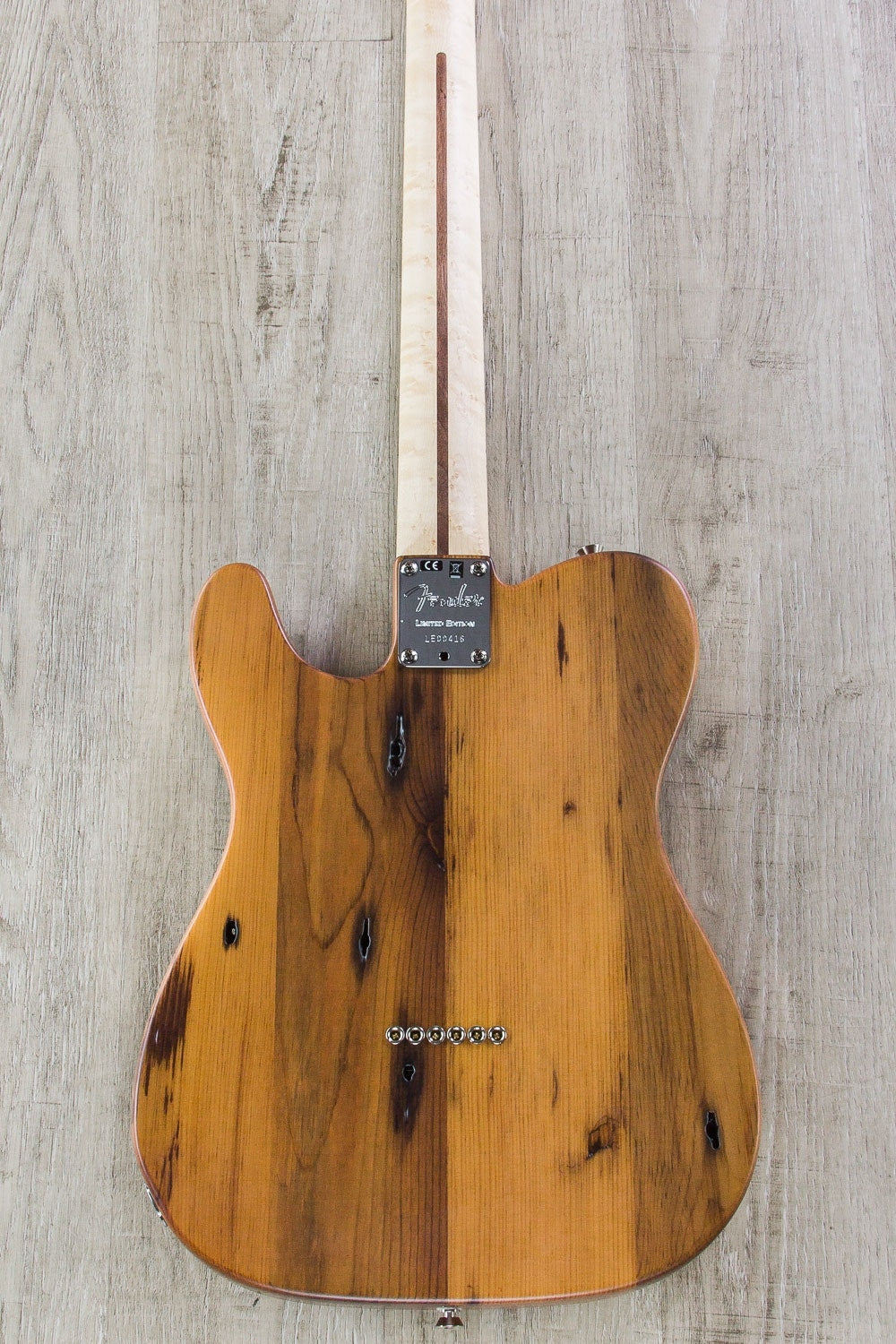Fender 2017 Limited Edition American Professional Pine Telecaster Electric Guitar with Hardshell Case