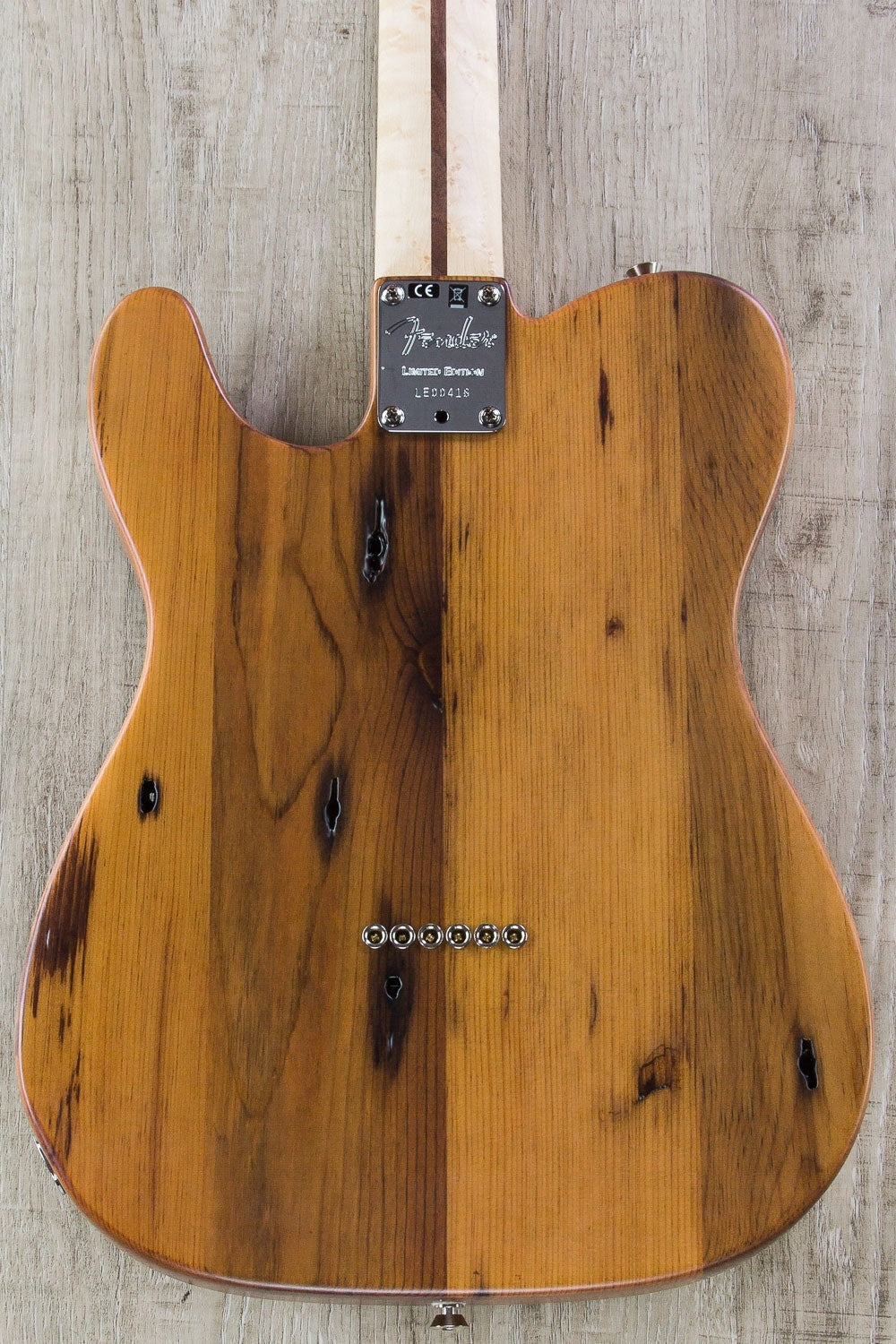 Fender 2017 Limited Edition American Professional Pine Telecaster Electric Guitar with Hardshell Case