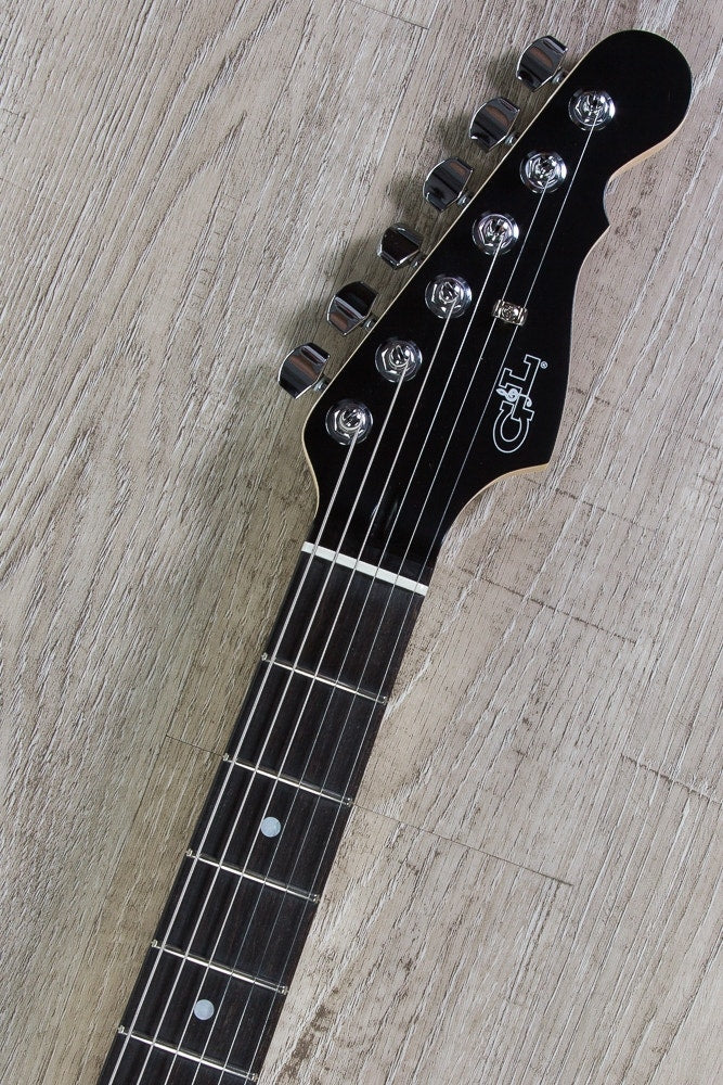 G&L USA Comanche Electric Guitar, Ebony Fingerboard, Hard Case - Jet Black