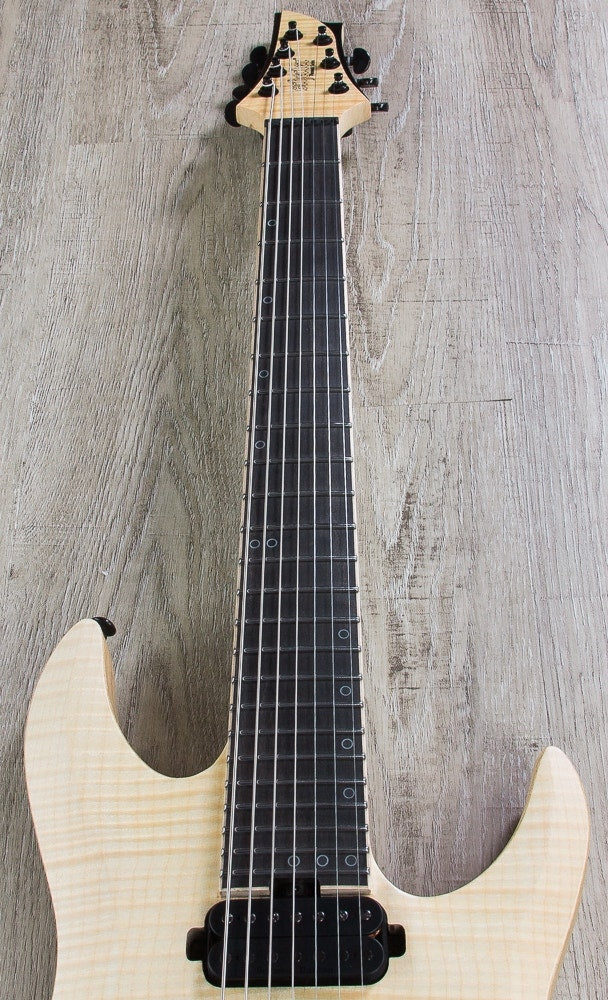 Schecter Keith Merrow KM-7 MK-II 7-String Solid-Body Electric Guitar Natural Pearl