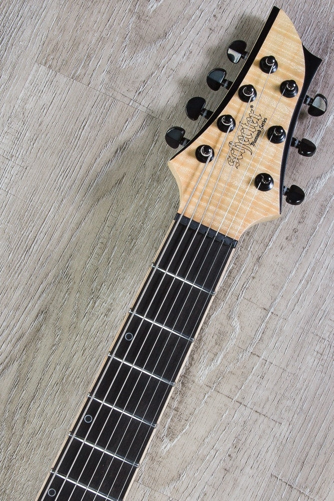 Schecter Keith Merrow KM-7 MK-II 7-String Solid-Body Electric Guitar Natural Pearl