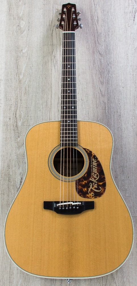 Takamine EF360S-TT Thermal Top Series Acoustic-Electric Guitar with Hard Case (Natural)