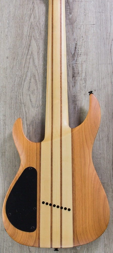 Legator Ninja R 300-PRO Fanned Fret 8-String Electric Guitar, Ebony Fingerboard - Natural Satin Burl