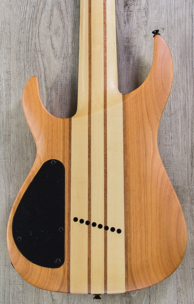Legator Ninja R 300-PRO Fanned Fret 8-String Electric Guitar, Ebony Fingerboard - Natural Satin Burl