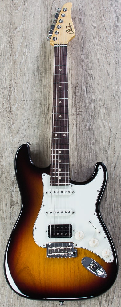 Suhr Classic Pro Rosewood Fingerboard HSS Electric Guitar 3 Tone Sunburst