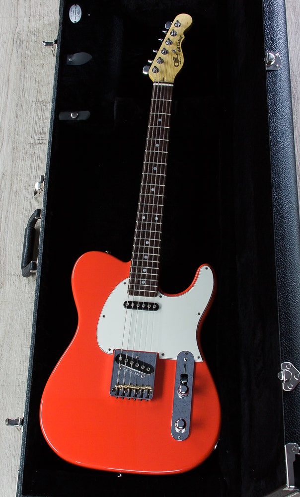 G&L USA ASAT Classic Electric Guitar, Rosewood Fingerboard, Hard Case - Fullerton Red (B-STOCK)