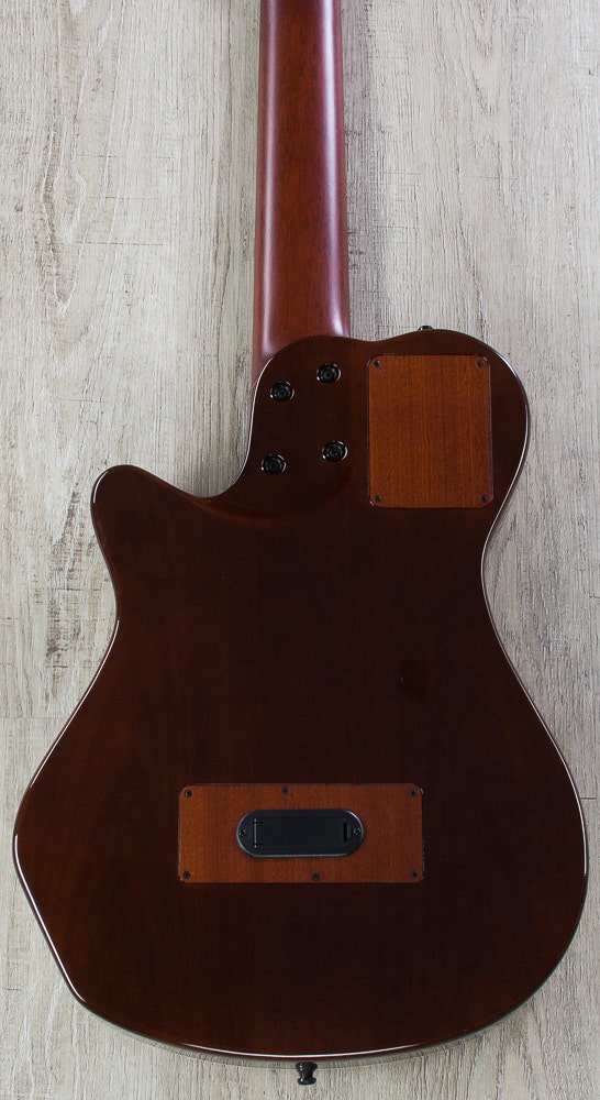 Godin 038114 Multiac Grand Concert 7 7-String (Low B) Acoustic-Electric Guitar with Bag - Natural HG
