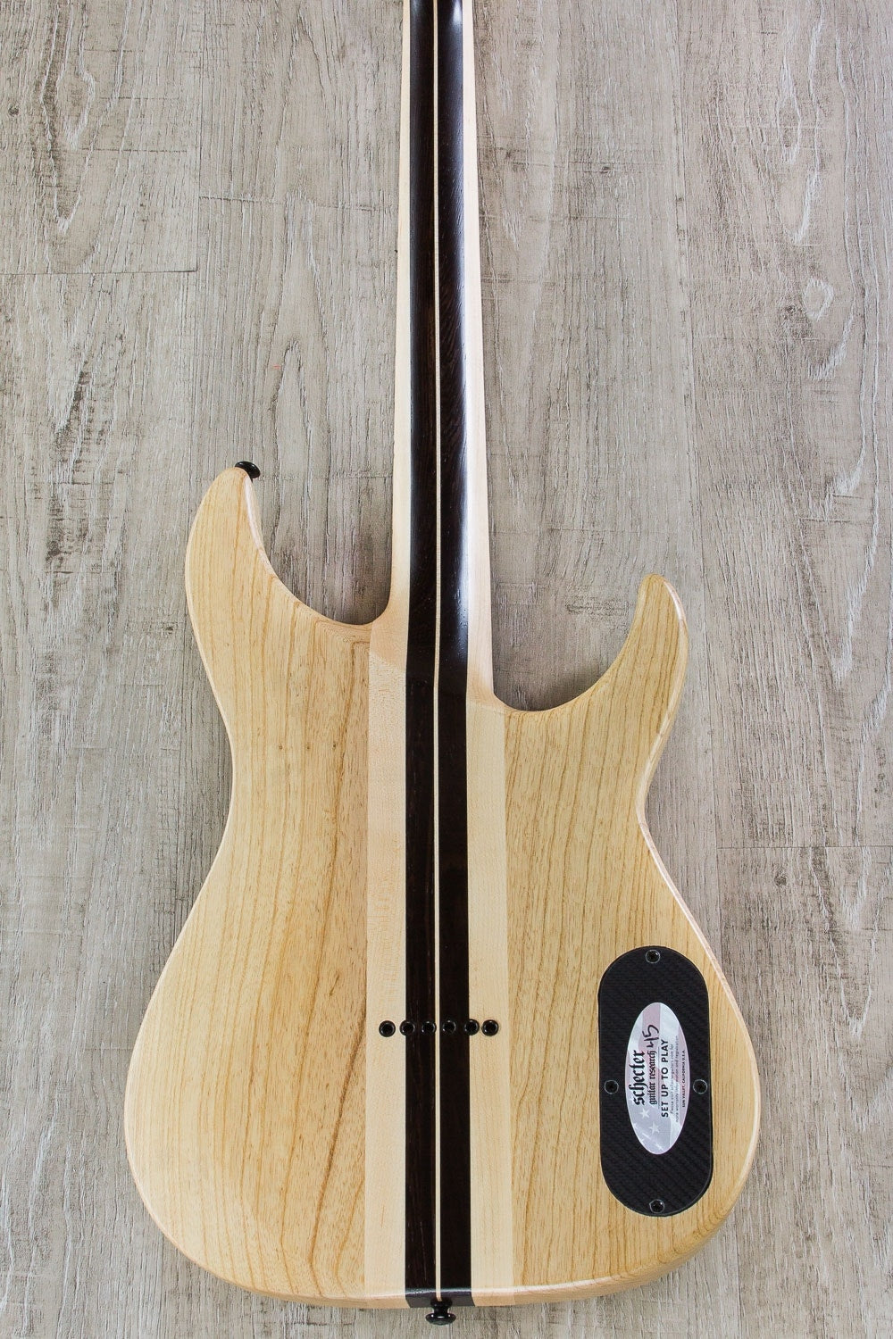 Schecter KM-6 MKII Keith Merrow Signature Electric Guitar, Left-Handed - Natural Pearl