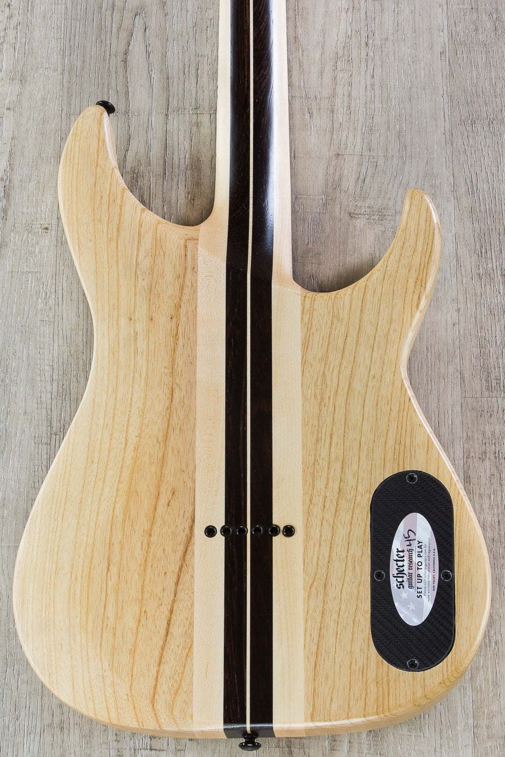 Schecter KM-6 MKII Keith Merrow Signature Electric Guitar, Left-Handed - Natural Pearl