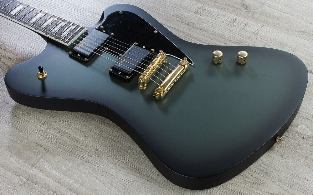 ESP LTD Bill Kelliher Sparrowhawk Signature Series Electric Guitar with Hard Case - Military Green Sunburst Satin (B-STOCK)