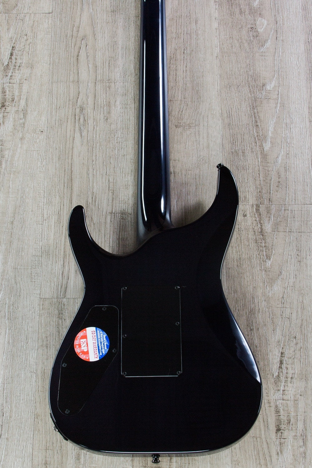 ESP E-II Horizon FR Electric Guitar, Ebony Fingerboard, Hard Case - Reindeer Blue (B-STOCK)
