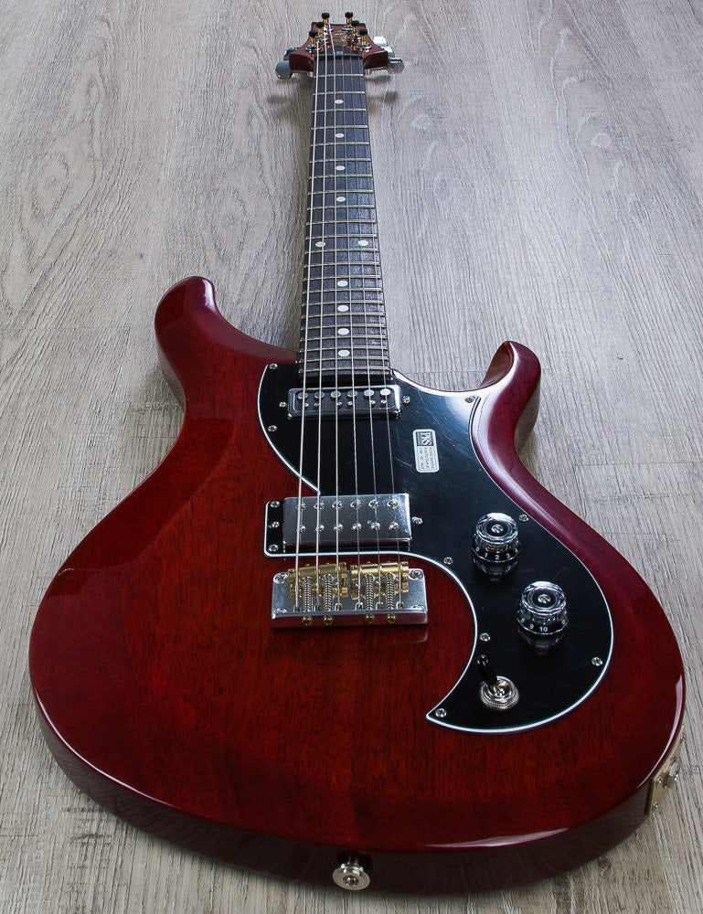 PRS Paul Reed Smith S2 Vela Electric Guitar, Rosewood Fretboard, Gig Bag - Vintage Cherry (B-STOCK)