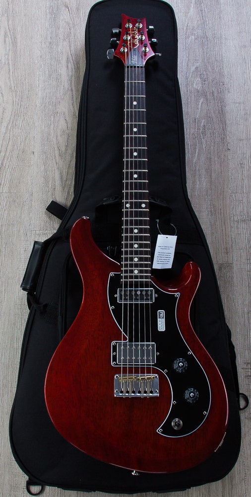 PRS Paul Reed Smith S2 Vela Electric Guitar, Rosewood Fretboard, Gig Bag - Vintage Cherry (B-STOCK)