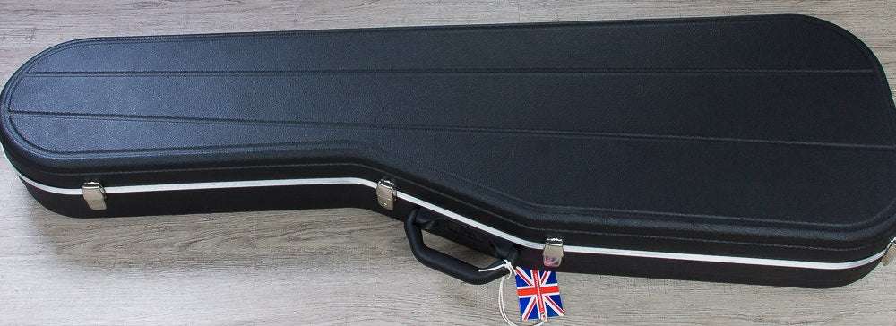 Skervesen Raptor 7-String Electric Guitar, Black Ebony Fingerboard, Flame Maple Top, Hard Case - Blue Graphite Burst