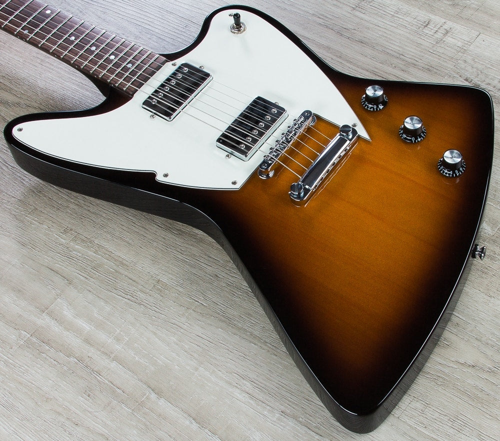 Fret King FKV75HVTB Black Label Esprit V Electric Guitar - Tobacco Sunburst