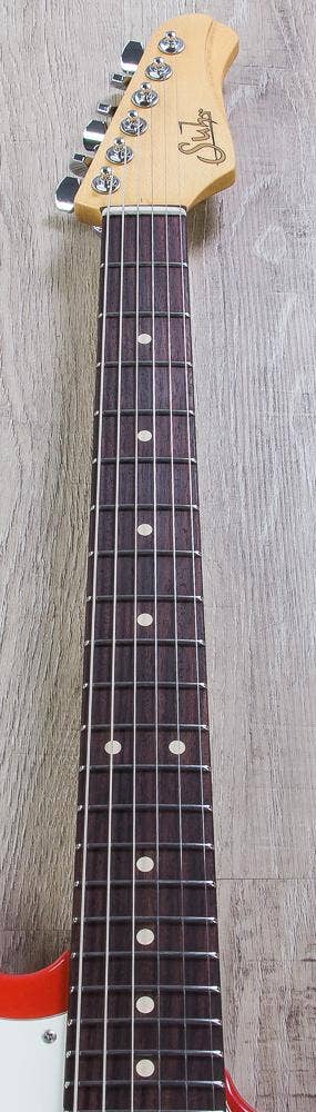 Suhr Classic JM Pro Electric Guitar, HH, Indian Rosewood Fingerboard, TonePros TP6 - Dakota Red