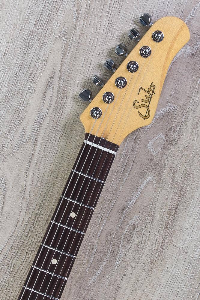Suhr Classic JM Pro Electric Guitar, HH, Indian Rosewood Fingerboard, TonePros TP6 - Dakota Red