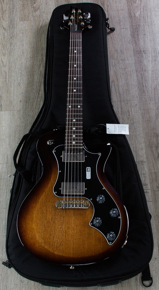 PRS Paul Reed Smith S2 Single Cut Electric Guitar, Rosewood Fretboard, Gig Bag - McCarty Tobacco Burst