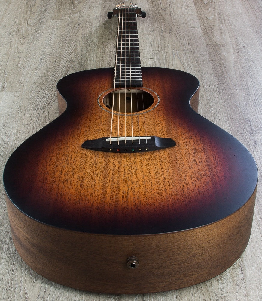 Breedlove USA Concert Fire Light E Mahogany Acoustic-Electric Guitar with Case