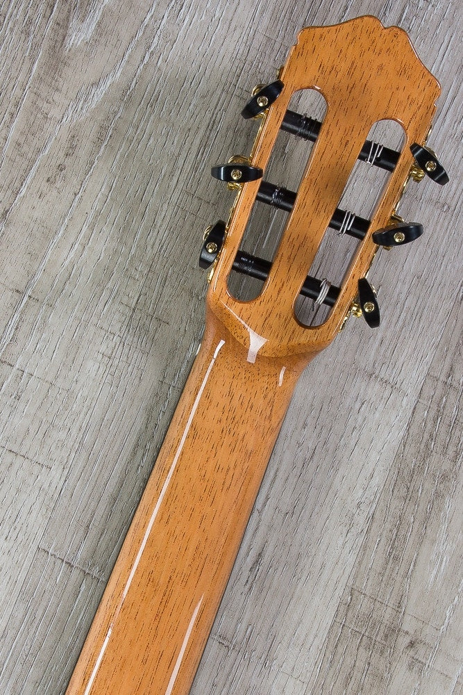 Cordoba 55FCE Negra Limited Flamenco Acoustic-Electric Guitar, Macassar Ebony Back and Sides, Hard Case