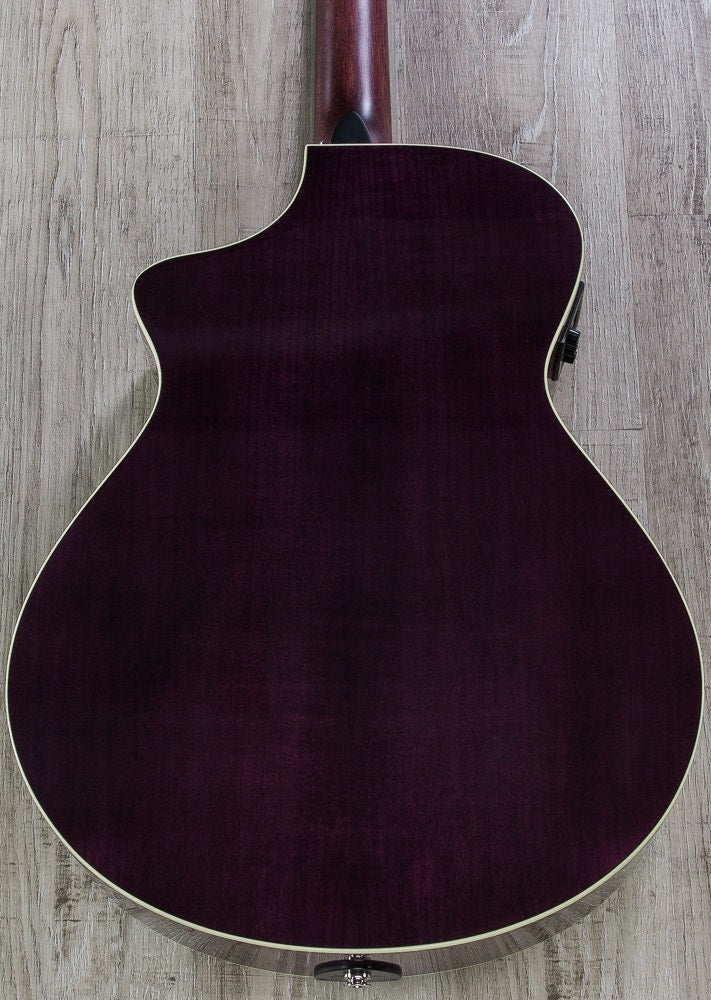 Breedlove Prism C250/EMPe Concert Prototype Limited Edition Acoustic-Electric Guitar with Gig Bag - Plum