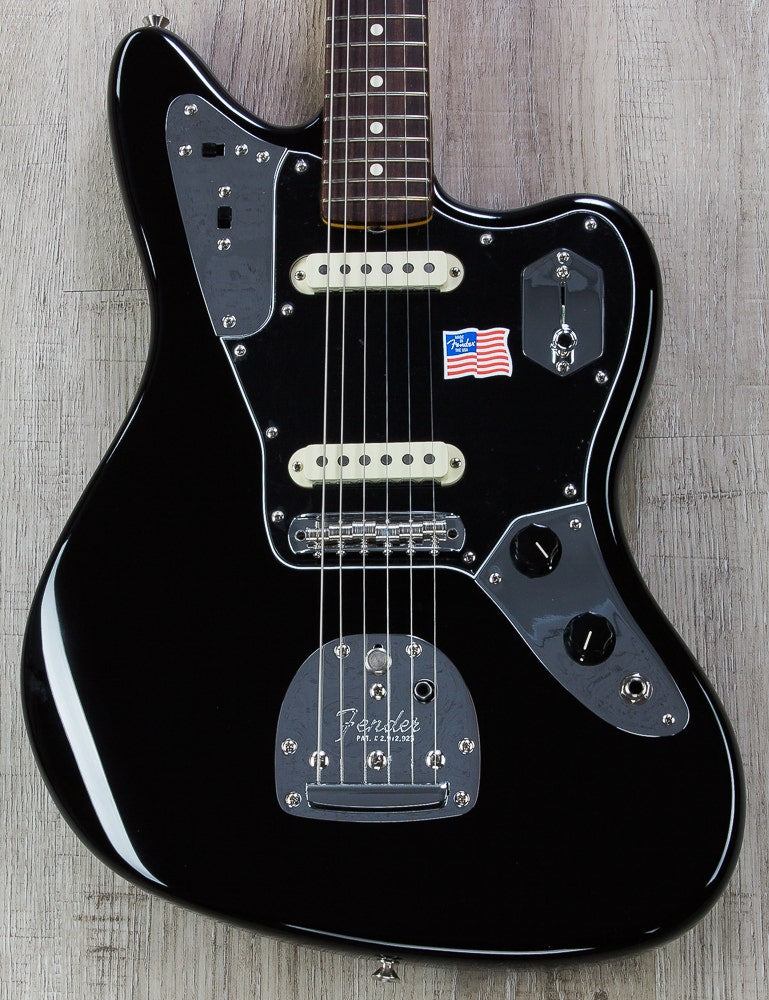 Fender Johnny Marr Jaguar Electric Guitar, Rosewood Fingerboard, Hard Case - Black (B-STOCK)