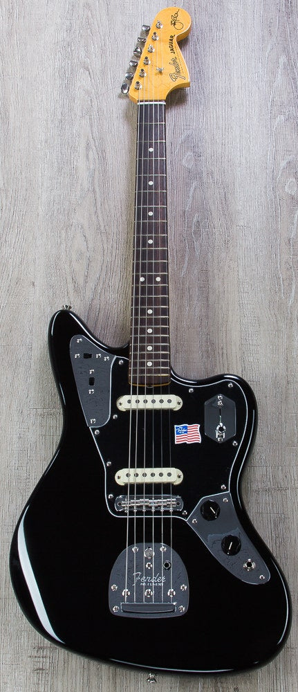 Fender Johnny Marr Jaguar Electric Guitar, Rosewood Fingerboard, Hard Case - Black (B-STOCK)