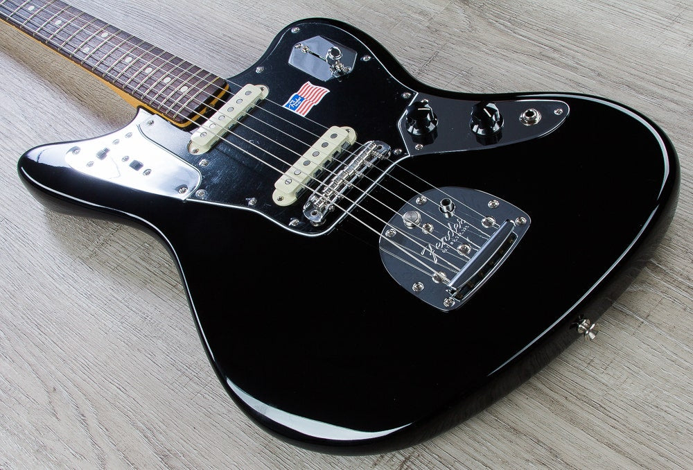 Fender Johnny Marr Jaguar Electric Guitar, Rosewood Fingerboard, Hard Case - Black (B-STOCK)