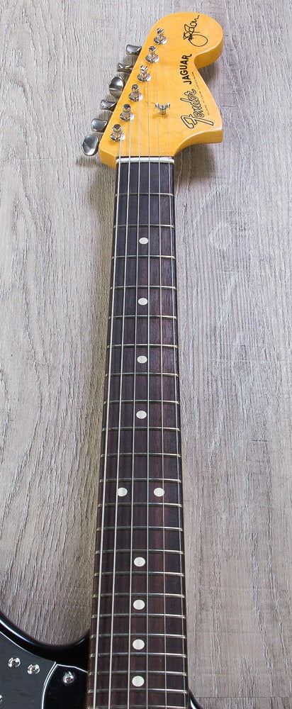 Fender Johnny Marr Jaguar Electric Guitar, Rosewood Fingerboard, Hard Case - Black (B-STOCK)