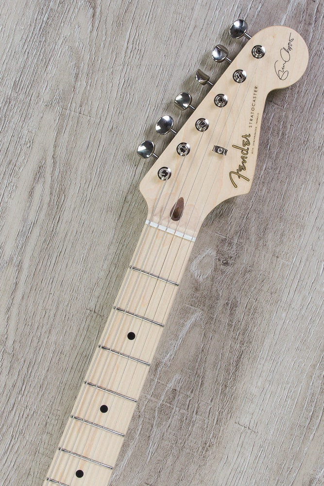 Fender Eric Clapton Stratocaster Electric Guitar, Soft V Maple Neck, Hard Case - Pewter