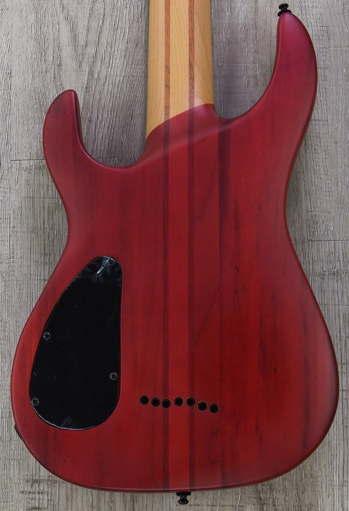 Legator Ninja 300-Pro 7-String Electric Guitar - Scarlett Satin Burl