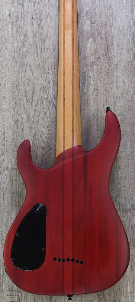 Legator Ninja 300-Pro 7-String Electric Guitar - Scarlett Satin Burl
