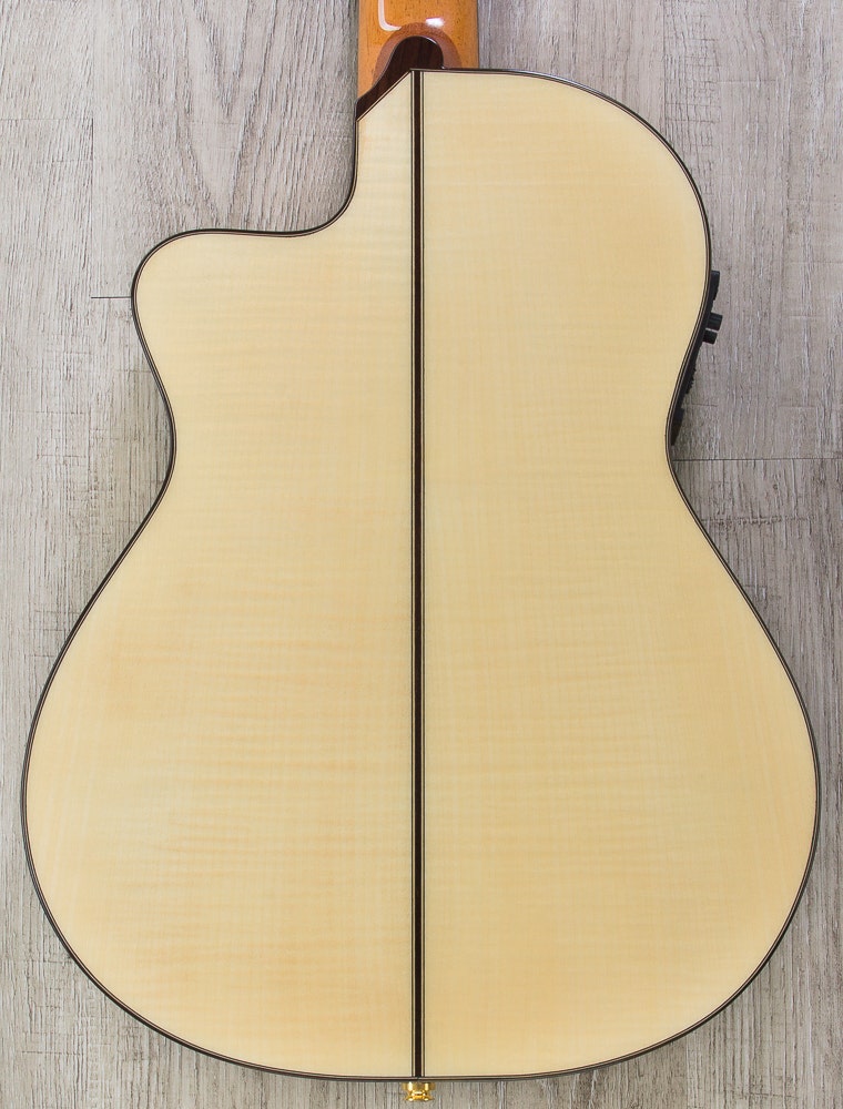 Cordoba 55FCE Thinbody Acoustic-Electric Nylon String Flamenco Guitar