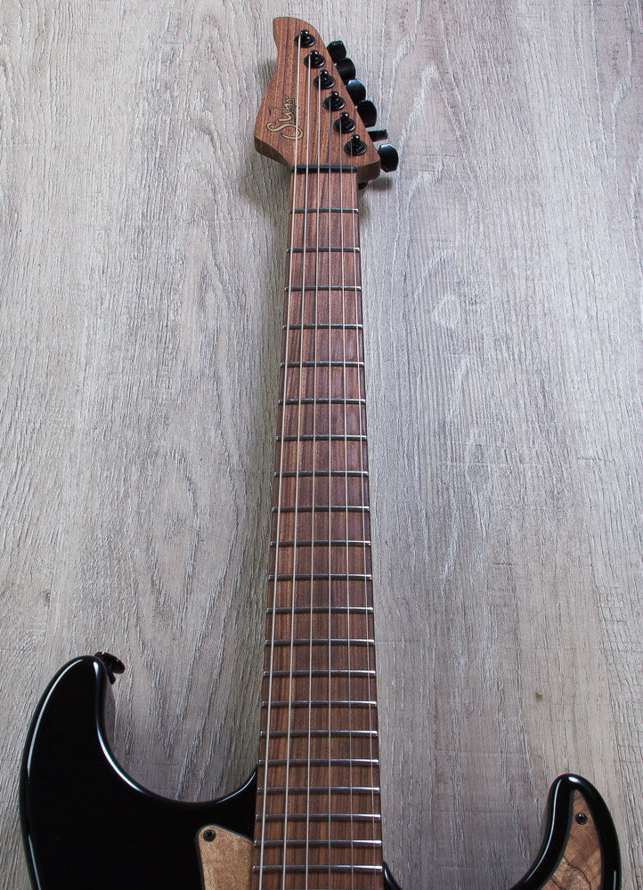 Suhr Standard Pro Electric Guitar, Pau Ferro Neck, Hard Case - Black Finish